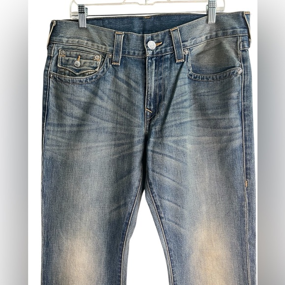 True religion men’s size 34 Ricky with the flap jeans - Picture 4 of 12